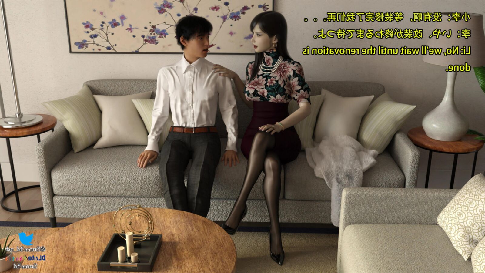 Comics Cuckold _ Mi novia Wang Wen