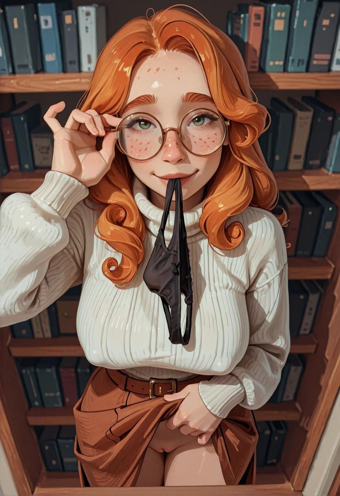 Hot Sexy drawn Redhead