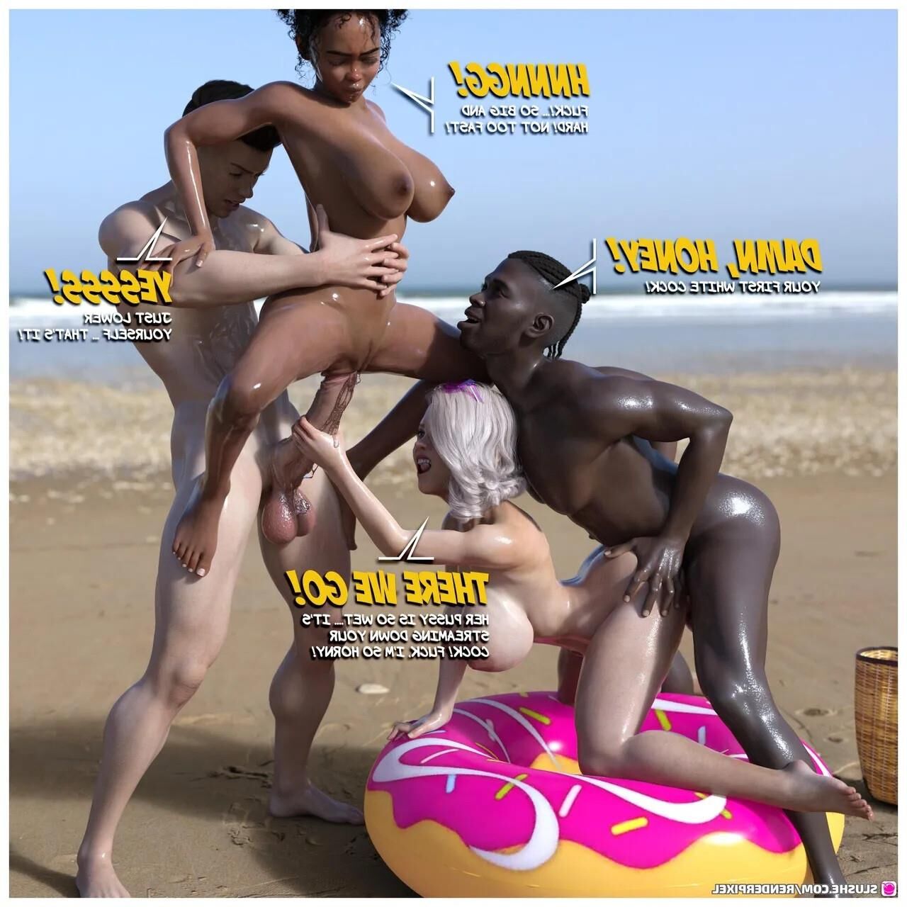 Trío de playa .... (??)