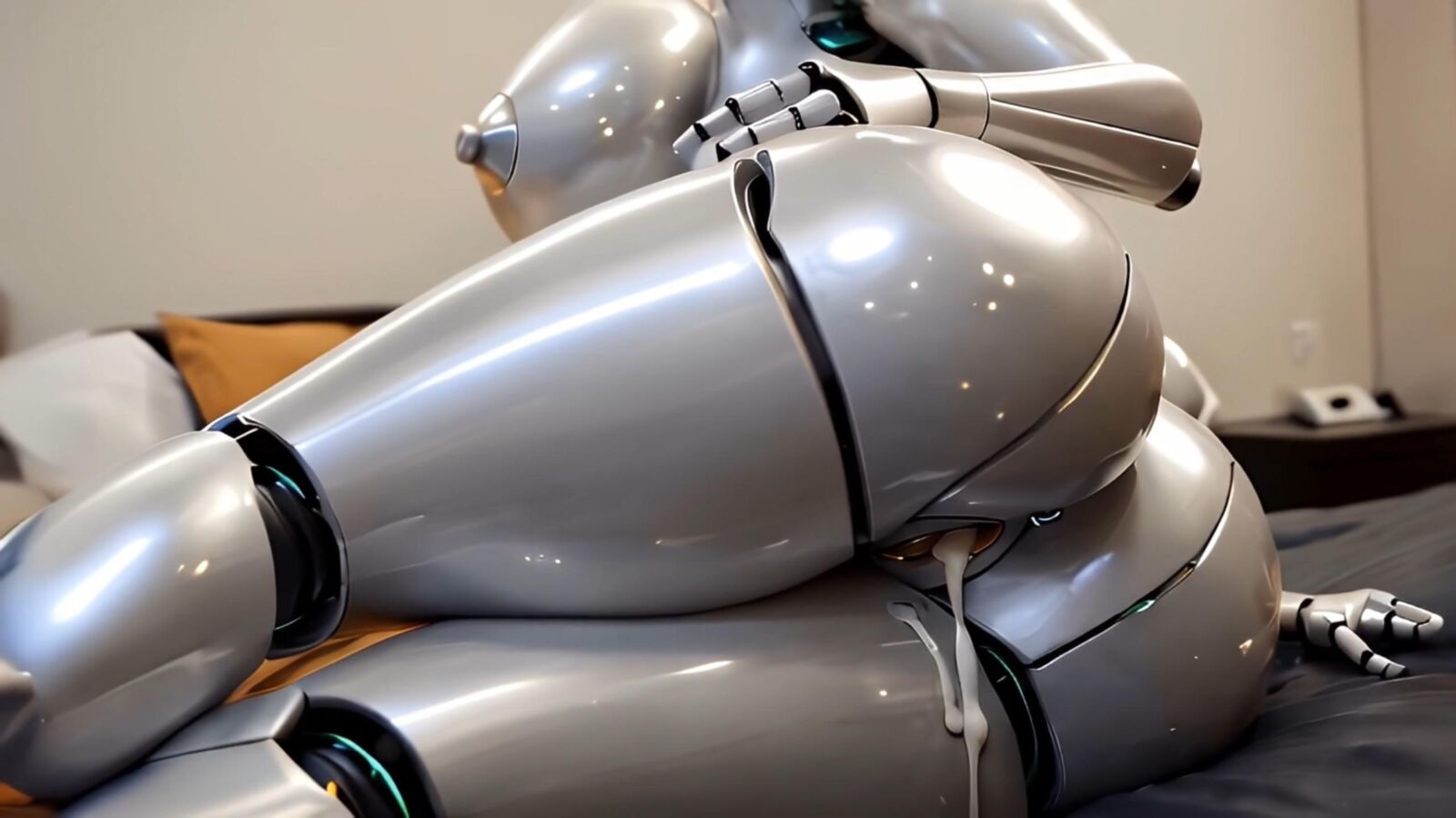 AI SEX Robot fucking some good silky pussy