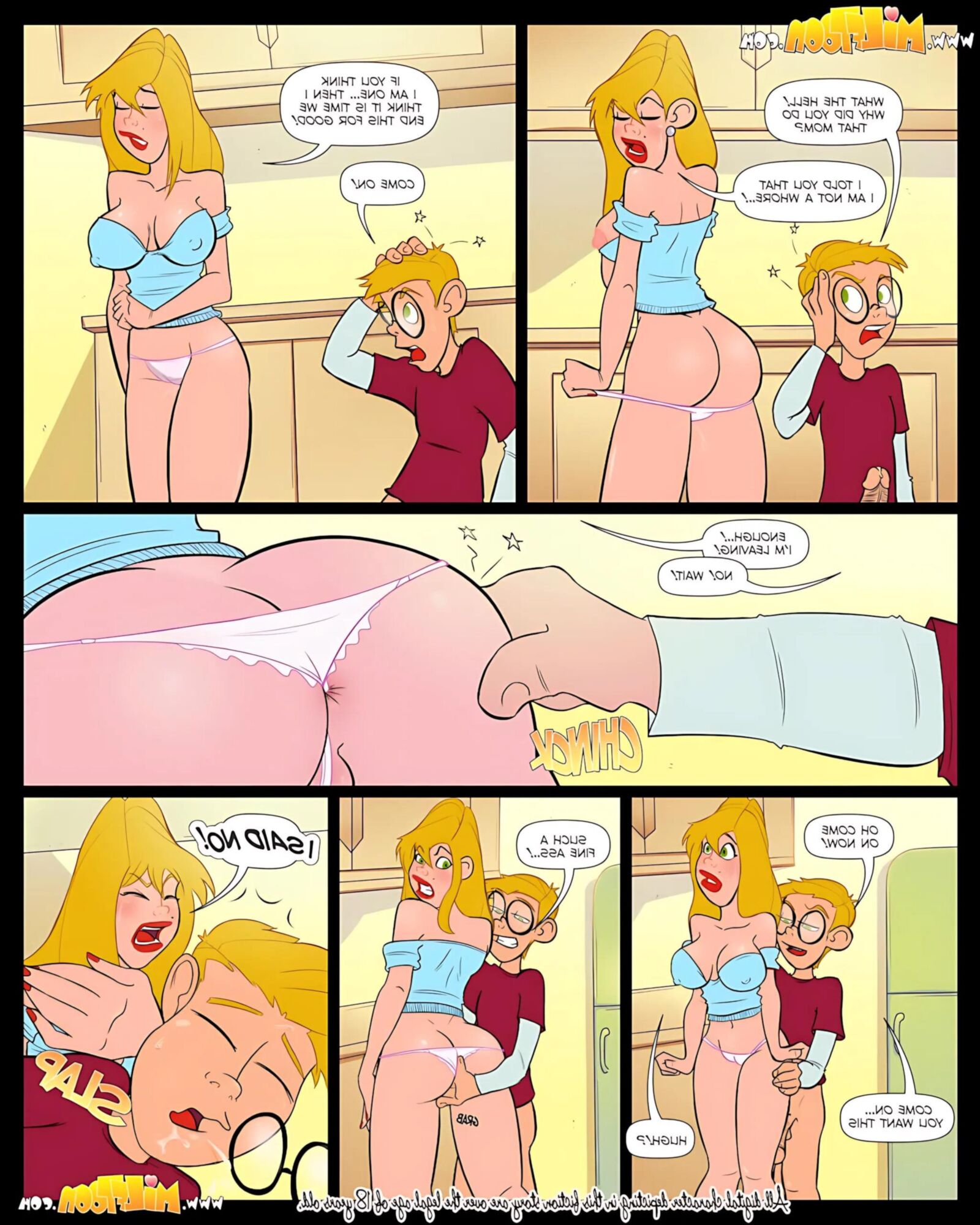 Incest Comics _ Milky Milftoon 