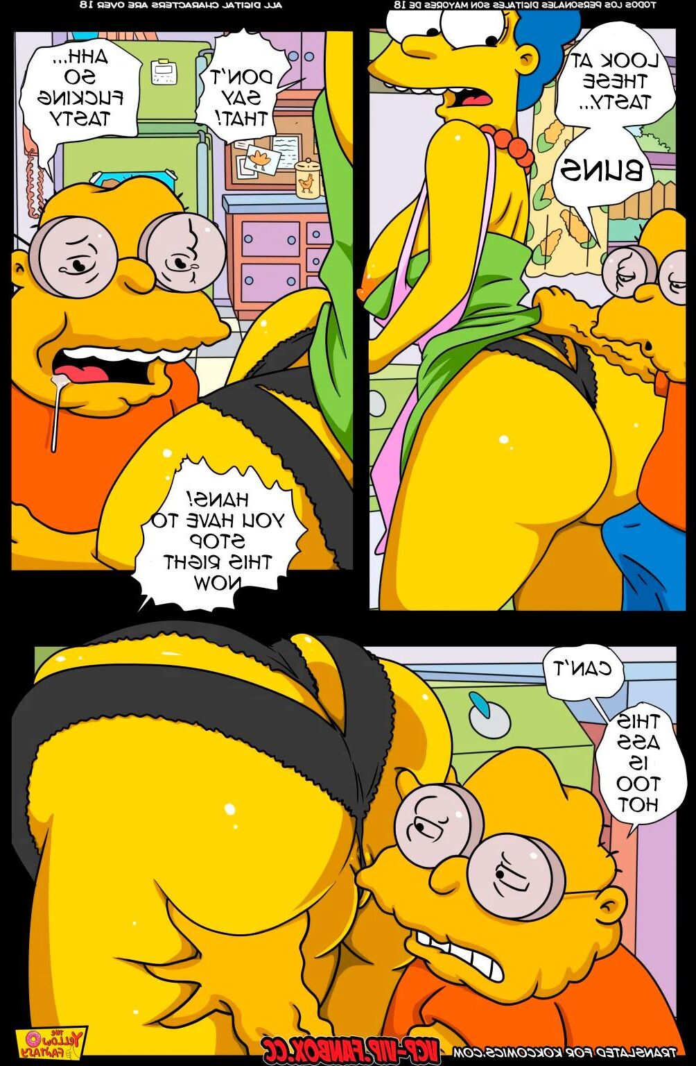 The Yellow Fantasy - Hans Moleman Show (The Simpsons)