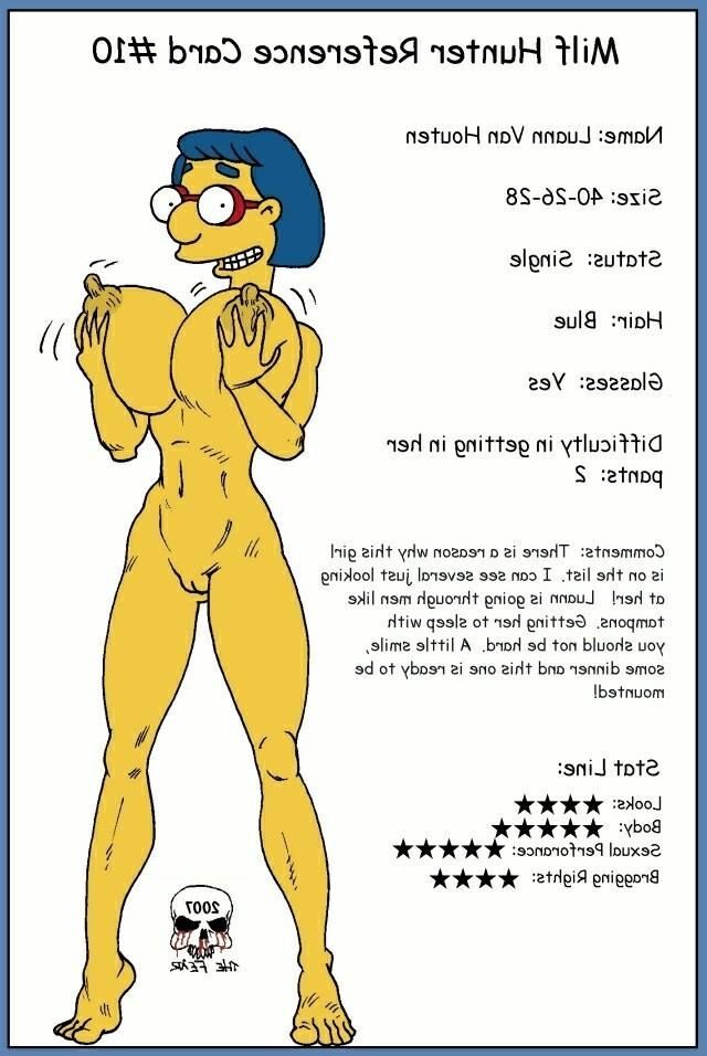 Cartões Simpson MILF ausentes