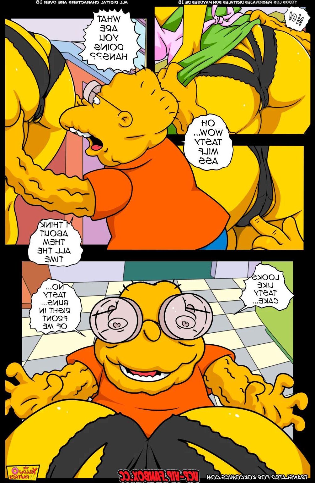 The Yellow Fantasy - Hans Moleman Show (The Simpsons)