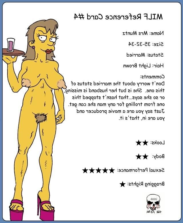 Cartões Simpson MILF ausentes