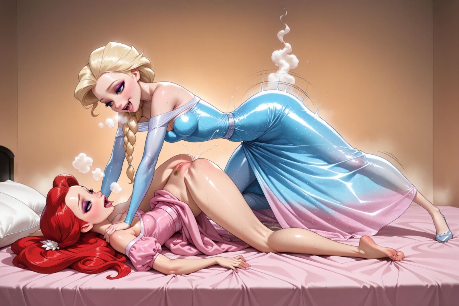 Princess Playtime Elsa X Ariel