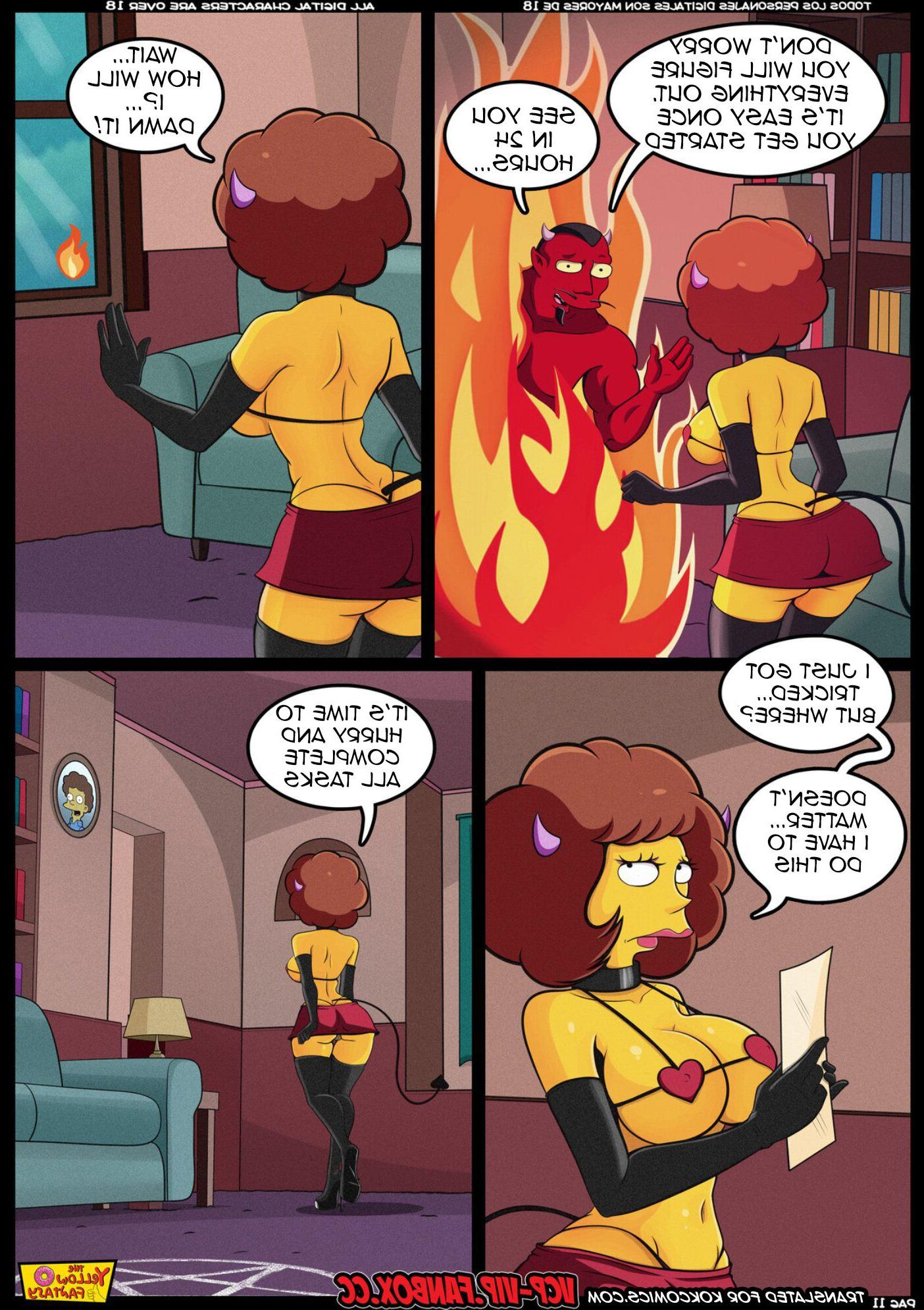 The Yellow Fantasy : The List (The Simpsons)