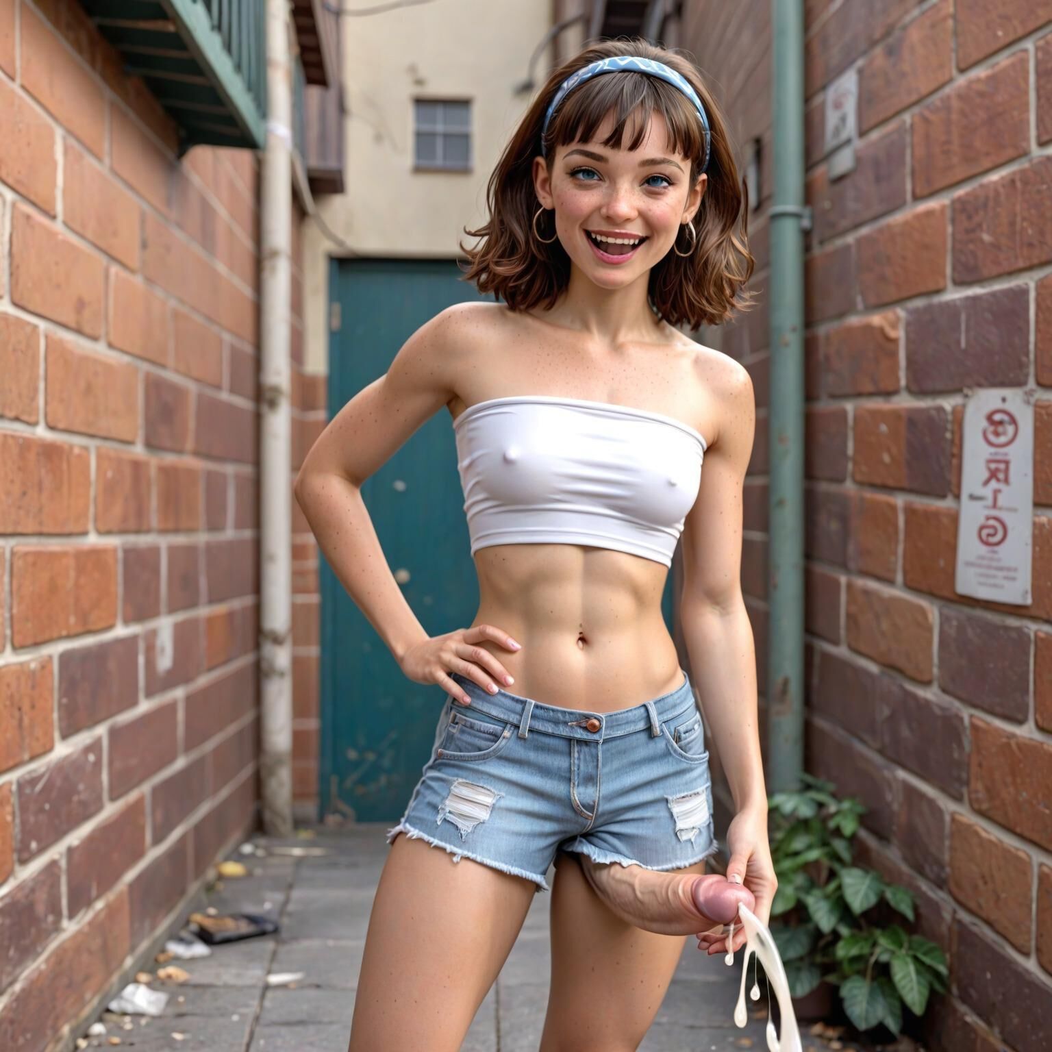 Trans ai Cheer e Back Alley Cum