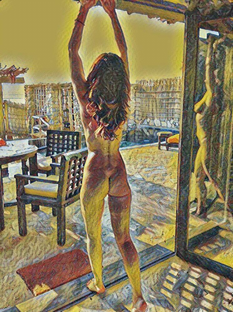 Soñando con damas poses calientes