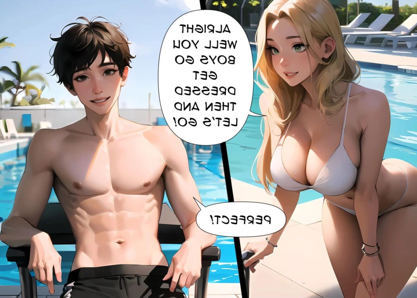 Летние каникулы Anon kate_sketches